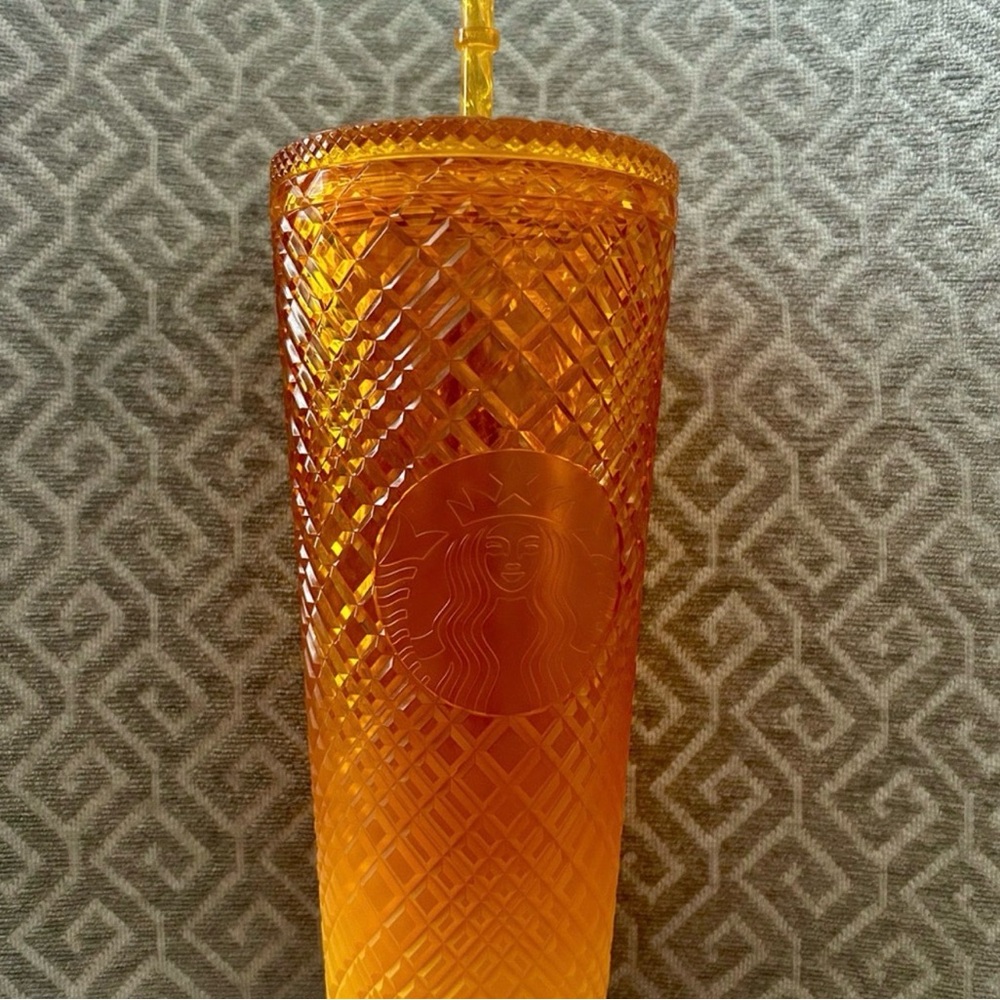 Starbucks Amber Glass Tumbler